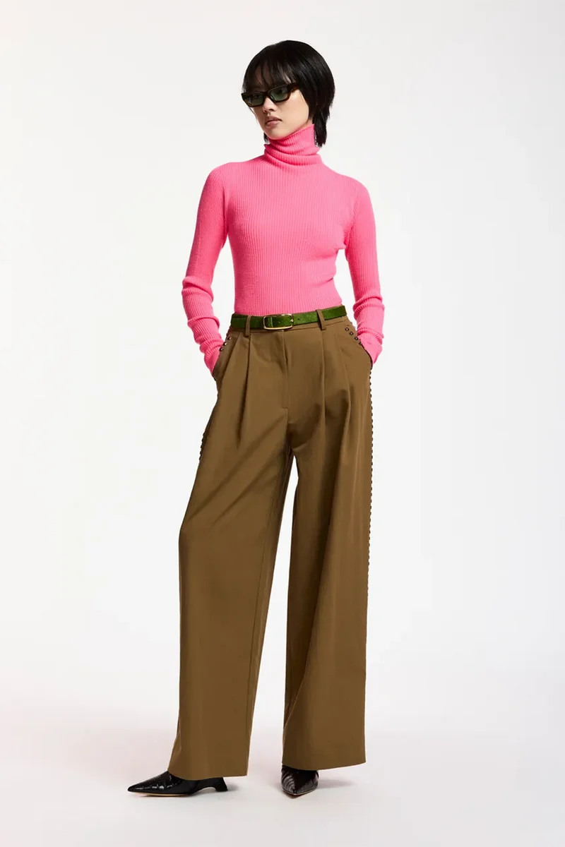 Essentiel Antwerp Damen Hose Korrupt Braun
