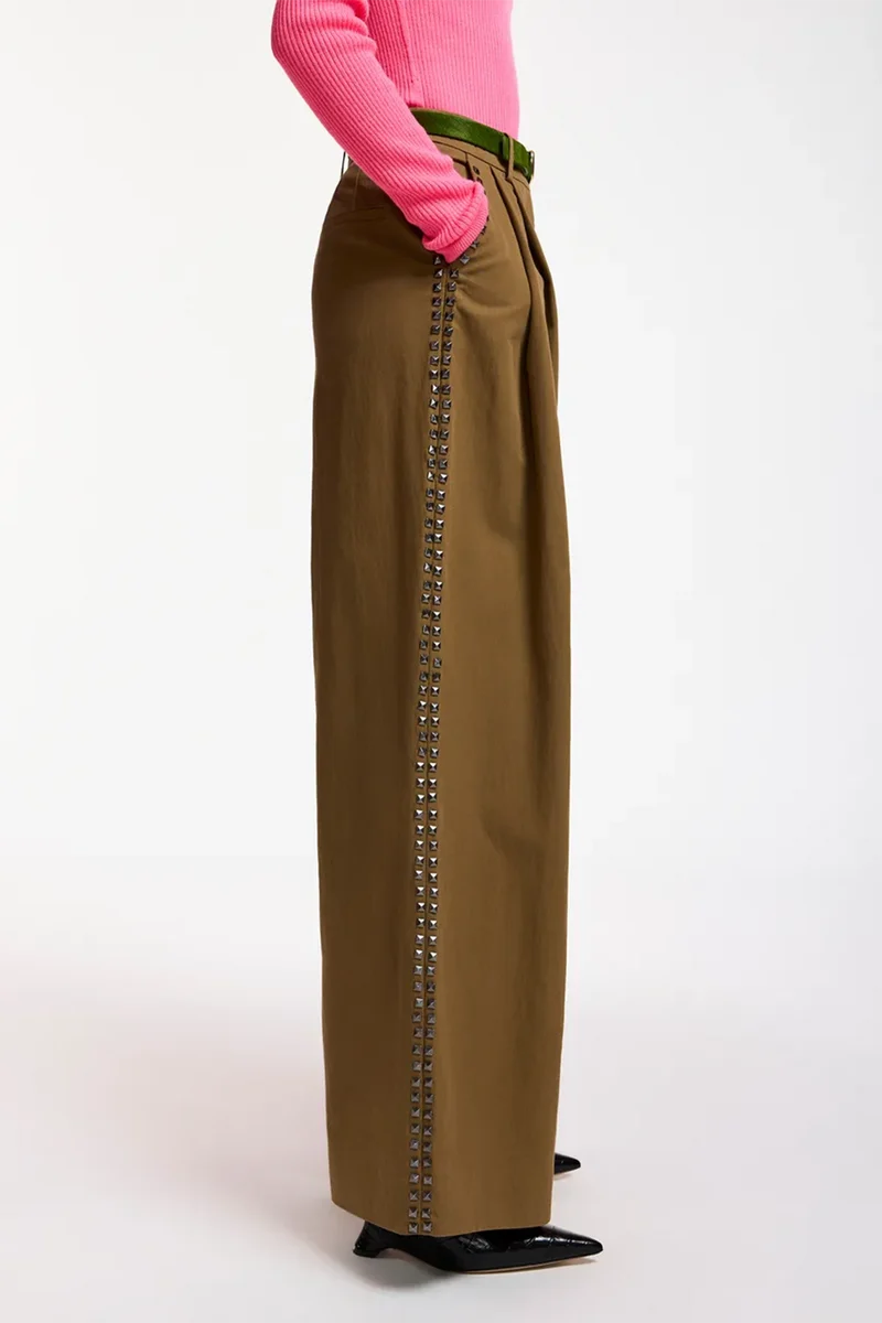Essentiel Antwerp Damen Hose Korrupt Braun