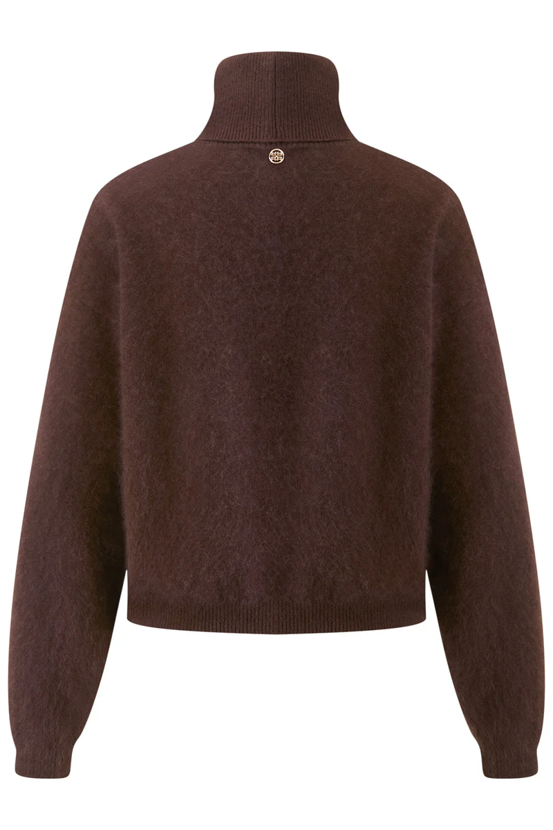 Riani Damen Rollkragenpullover Ebony
