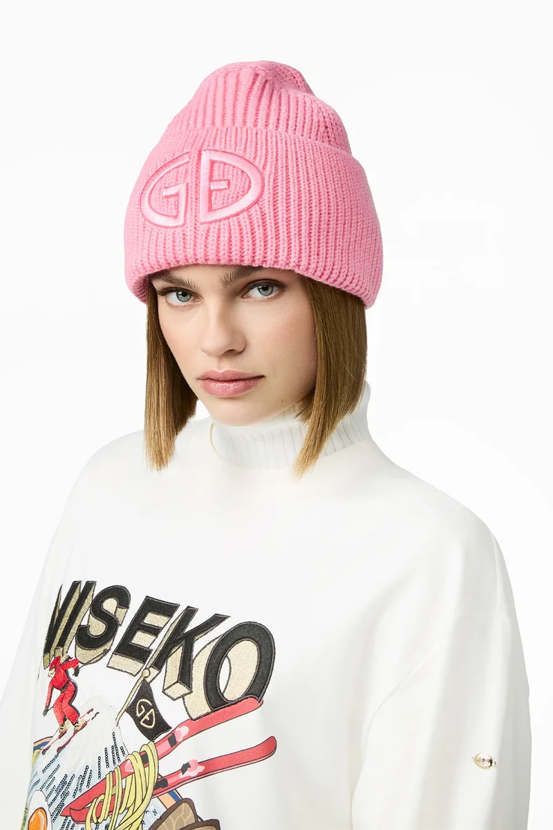 Goldbergh Damen Strickmütze Valerie Pink Cosmos