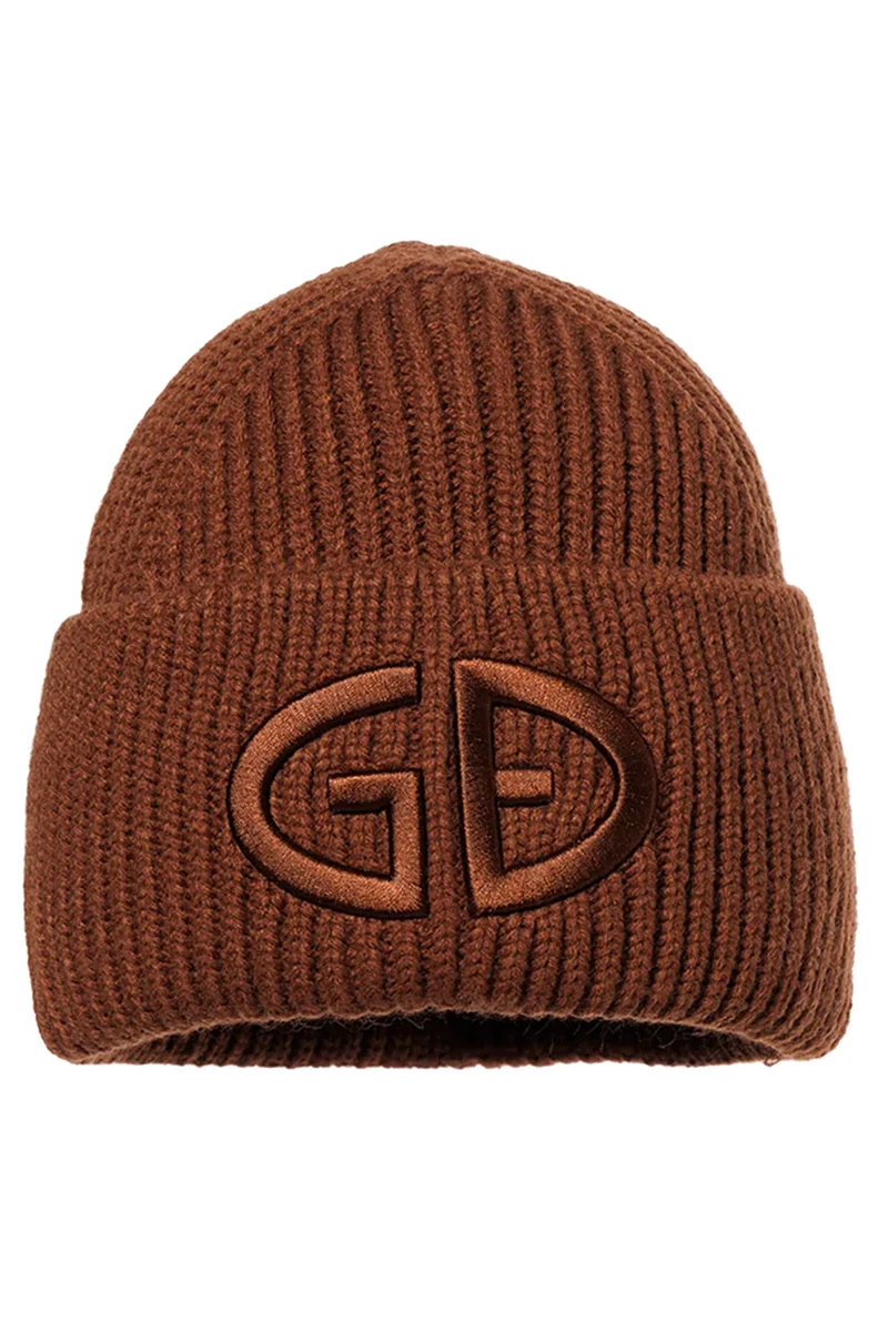 Goldbergh Damen Strickmütze Valerie Deep Mocha