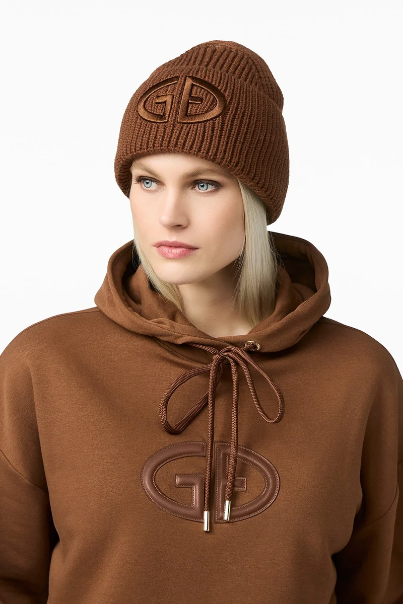 Goldbergh Damen Strickmütze Valerie Deep Mocha
