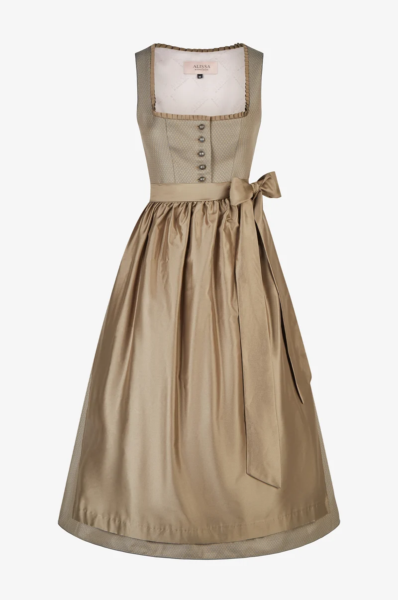 Dirndl Iva in Taupe