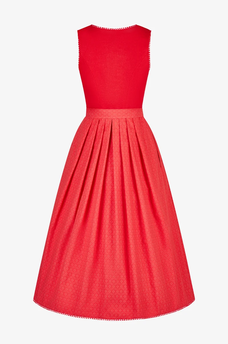 Dirndl Alea in Rot