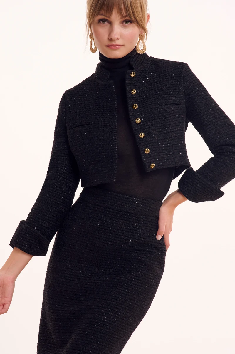 Jacke Christa in Schwarz