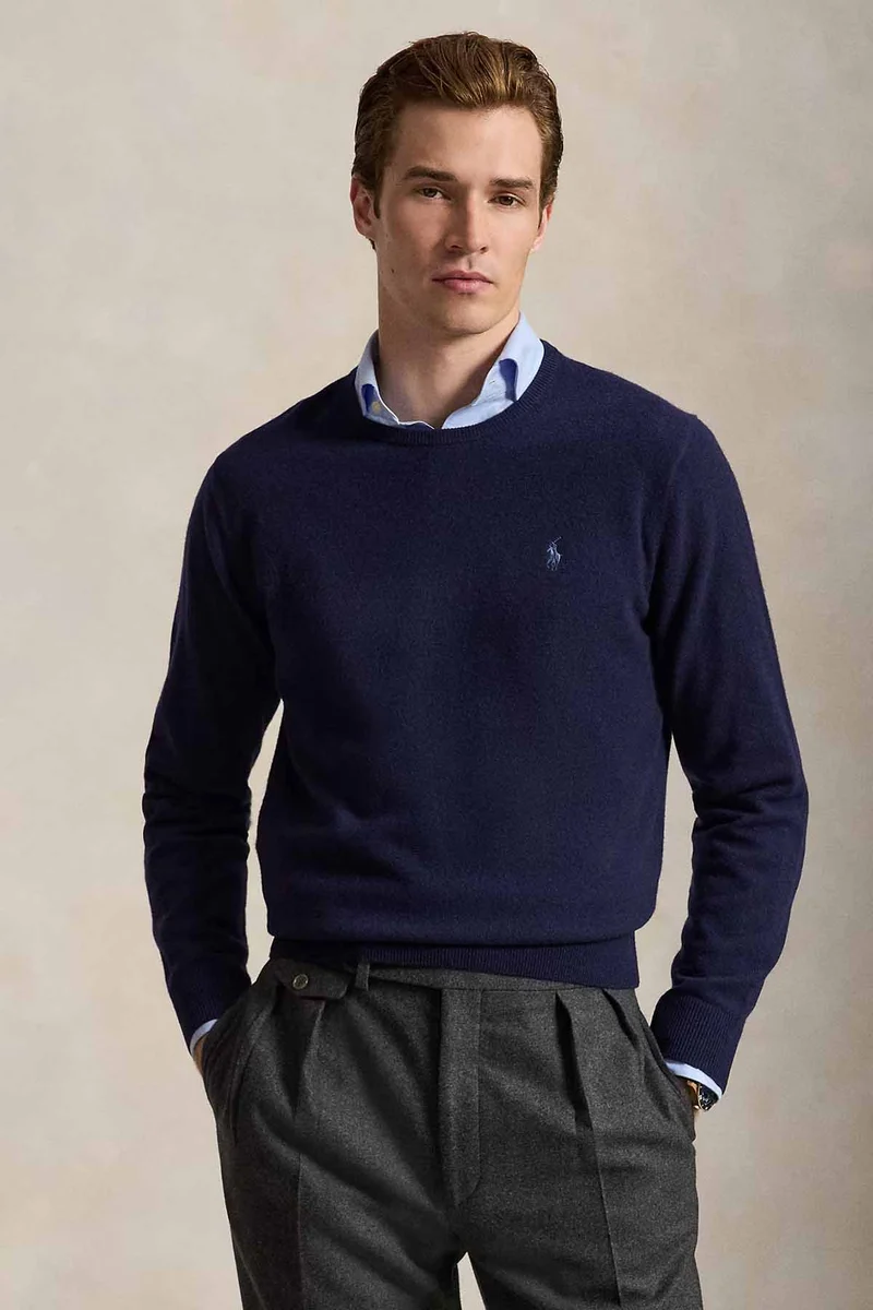 Polo Ralph Lauren Herren Strickpullover Hunter Navy