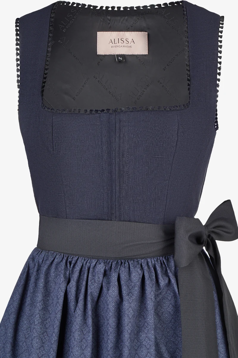Dirndl Alea in Nachtblau