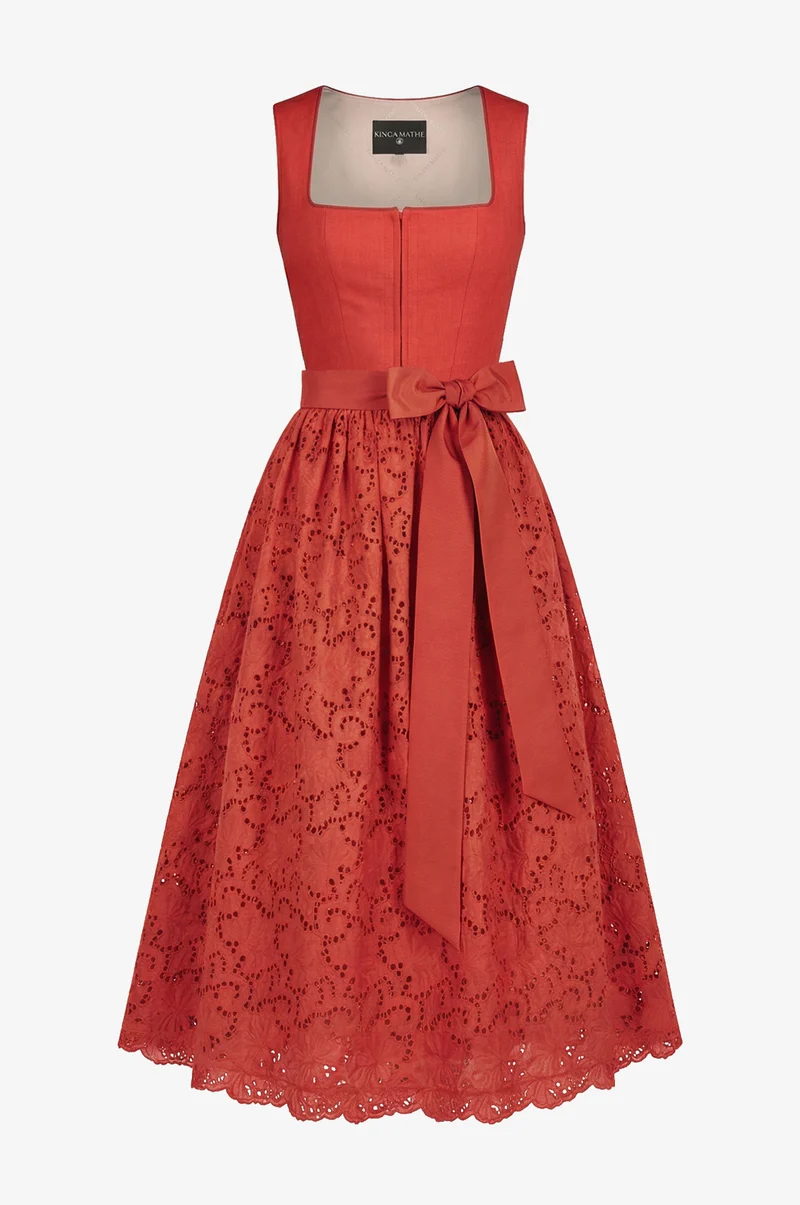 Dirndlkleid Modena in Orange