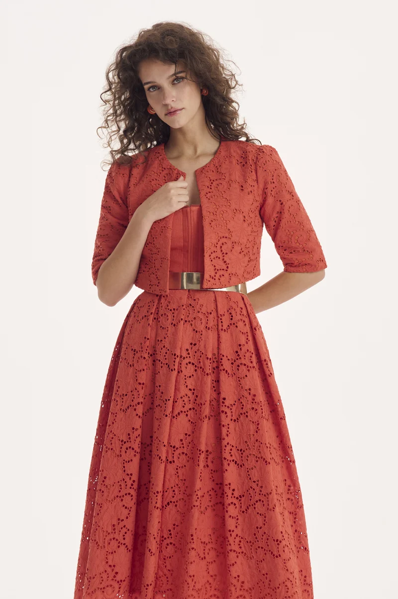 Dirndlkleid Modena in Orange