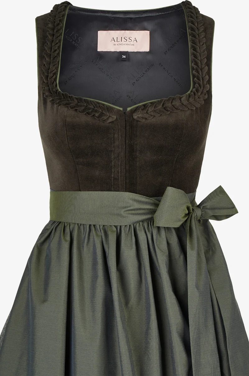 Dirndl Tara in Olive