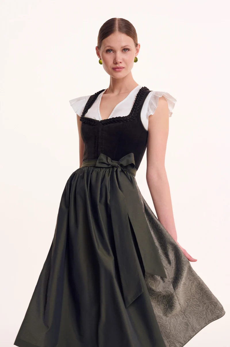 Dirndl Tara in Olive