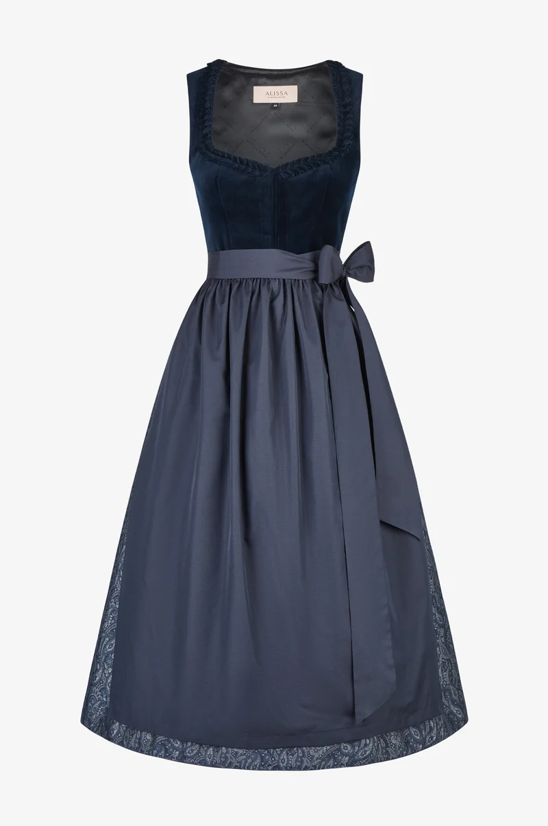 Dirndl Tara in Nachtblau