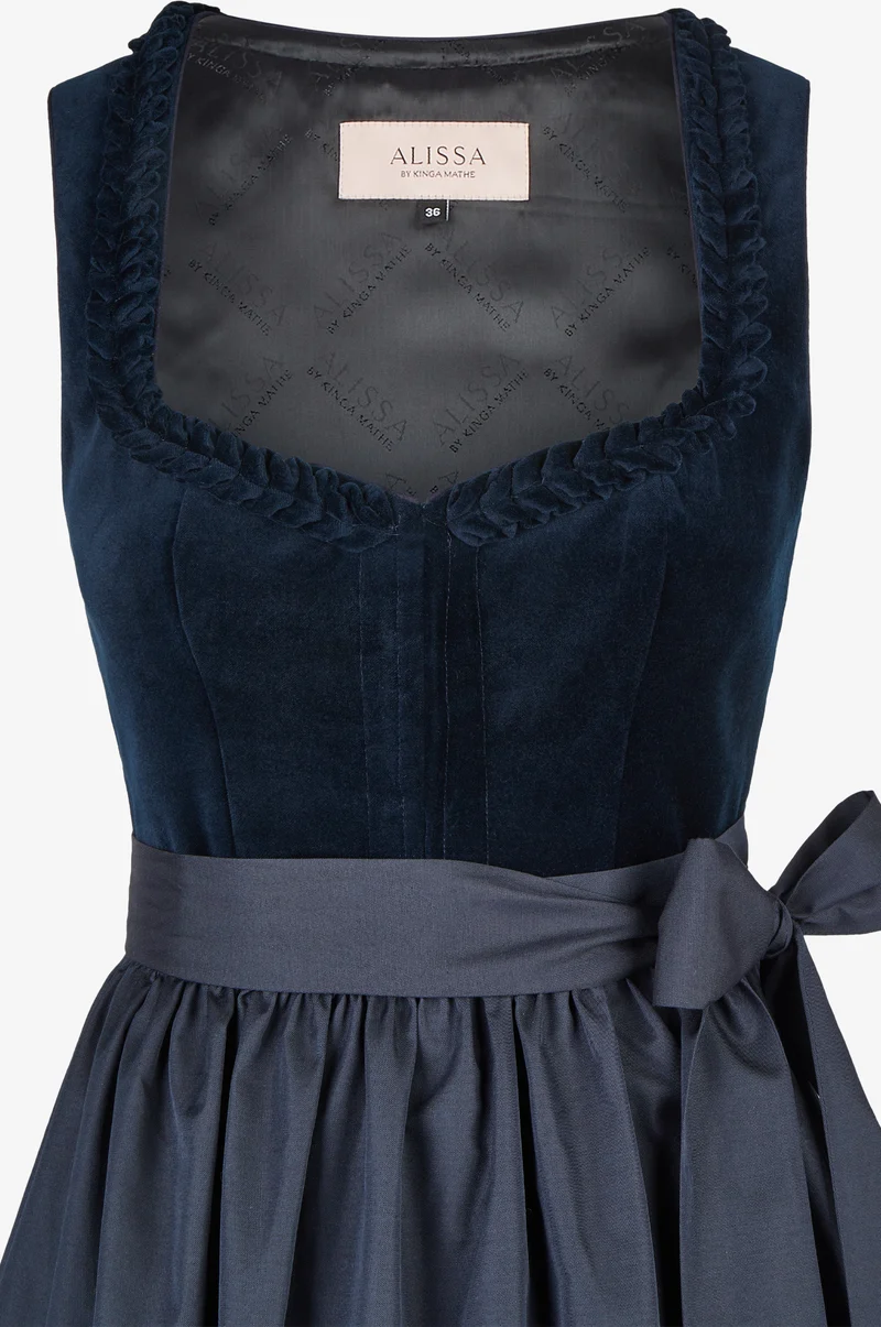 Dirndl Tara in Nachtblau