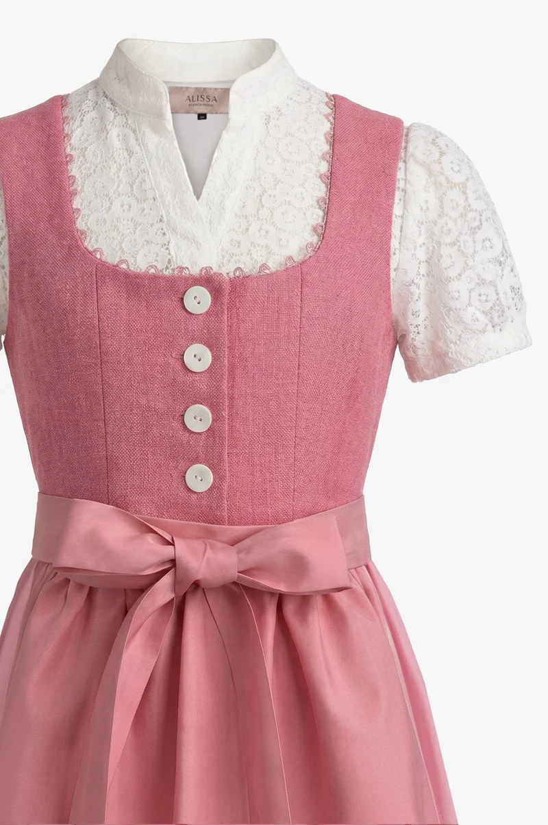 Kinderdirndl München in Himbeere
