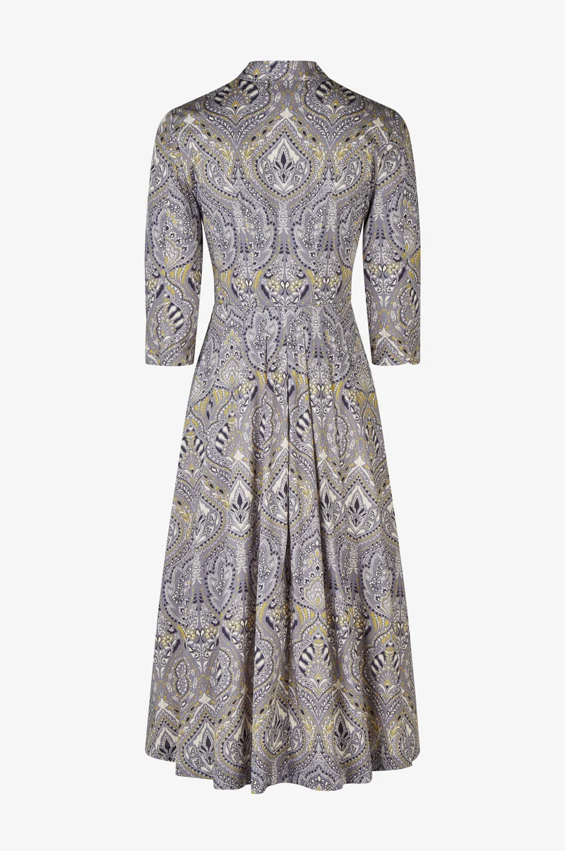 Kleid Odelia in Taubenblau