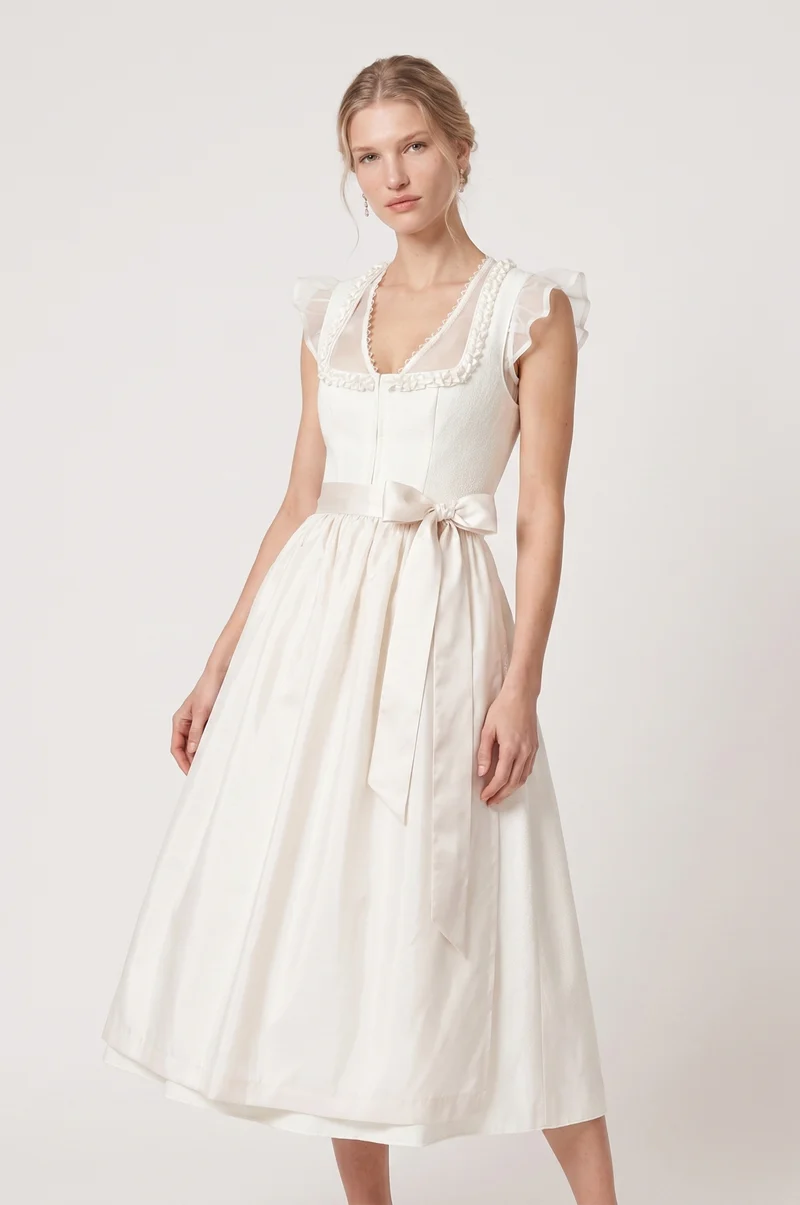 Dirndl Salerno in Ivory