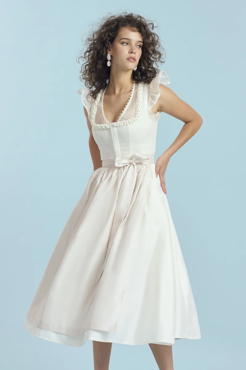 Dirndl Salerno in Ivory
