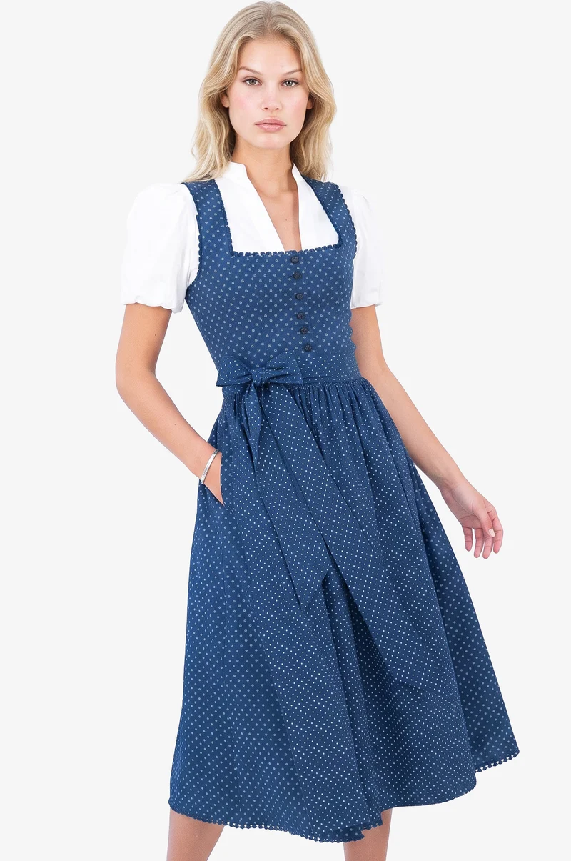 Dirndl Therese in Nachtblau