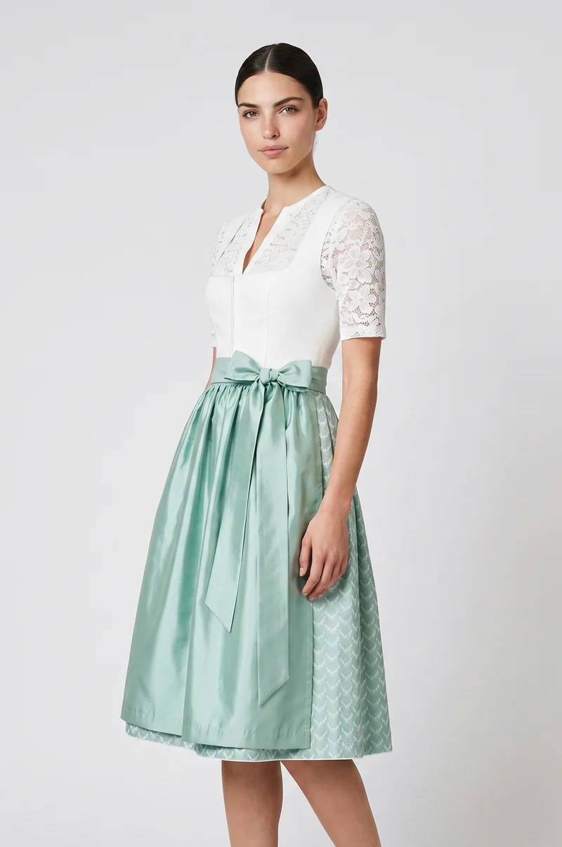 Dirndl Cleo in Mint