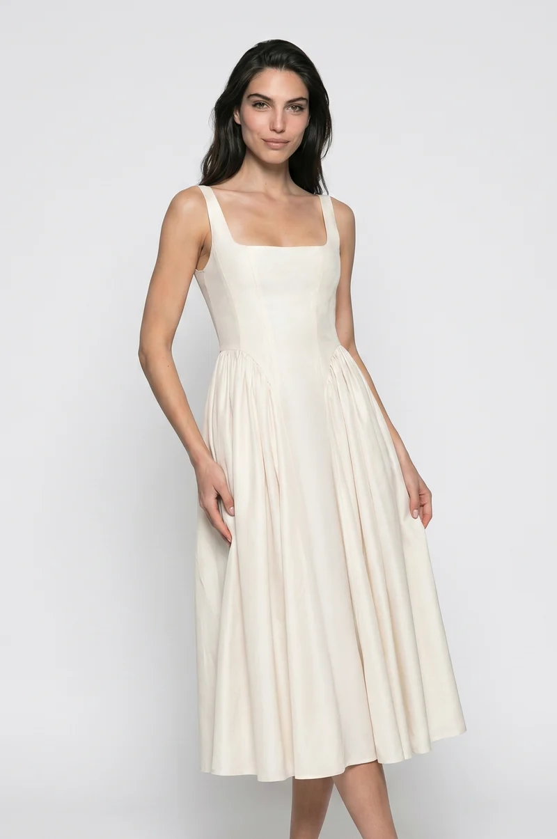 Kleid Veronika in Ivory