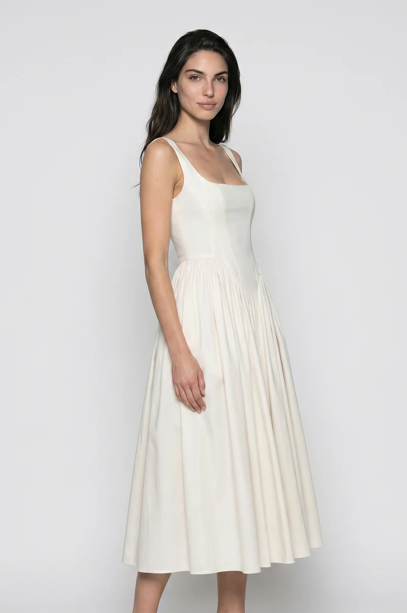 Kleid Veronika in Ivory