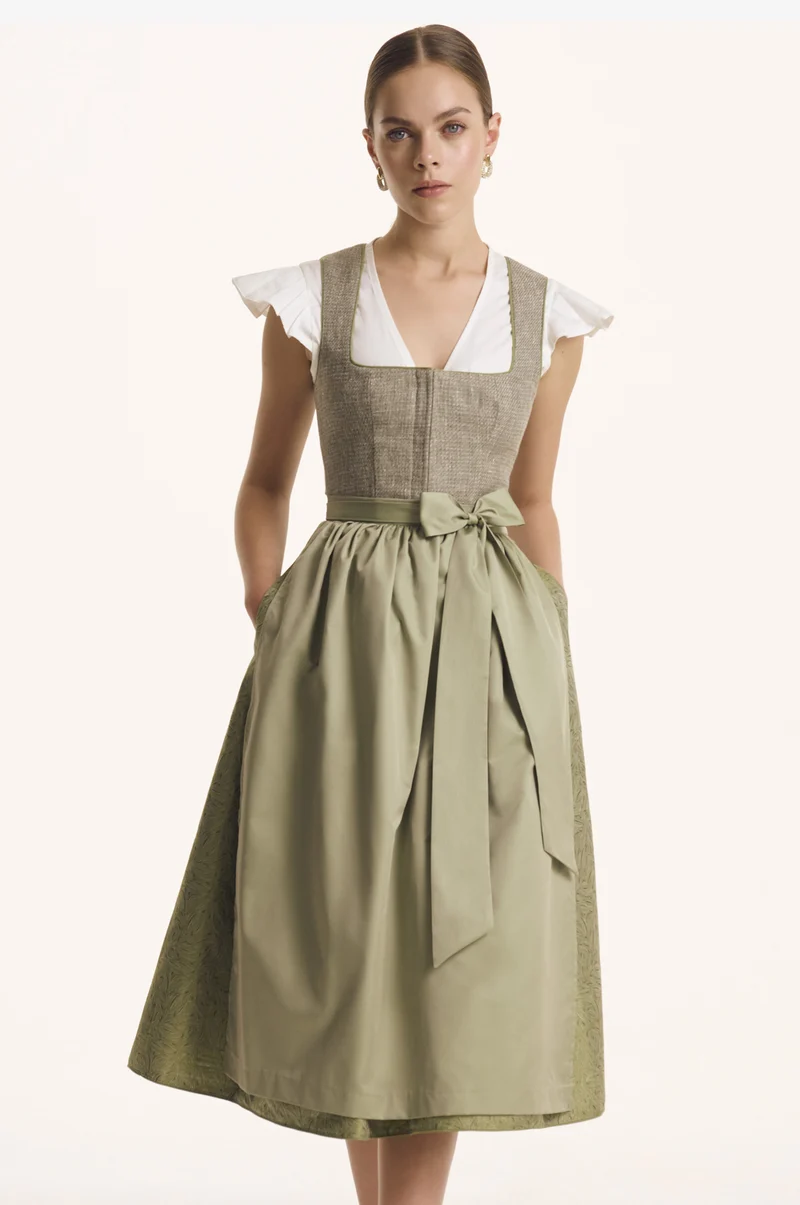 Dirndl Thea in Olive