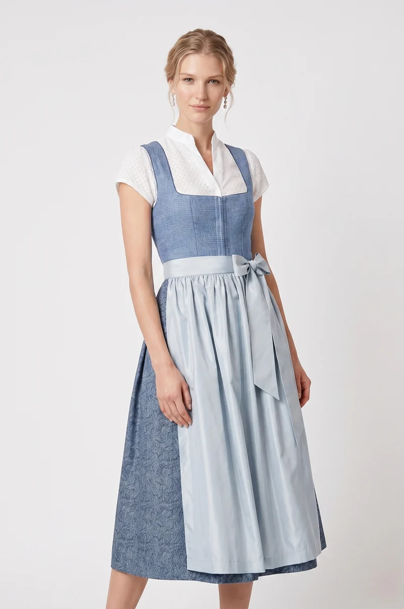 Dirndl Thea in Blau