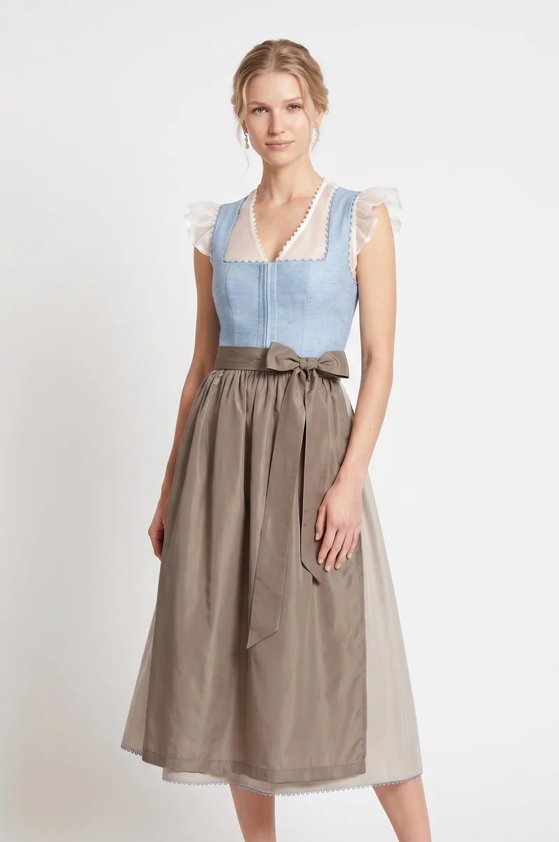 Dirndl Korfu in Blau