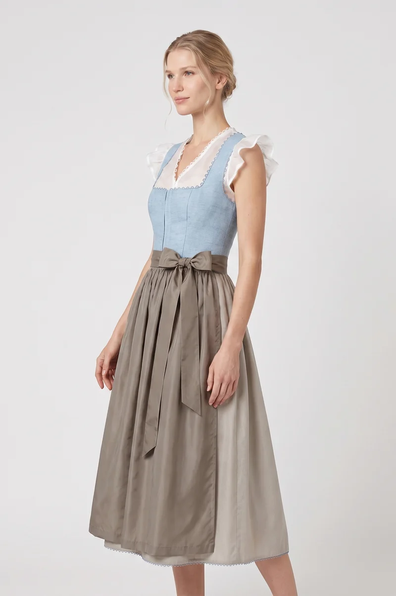 Dirndl Korfu in Blau