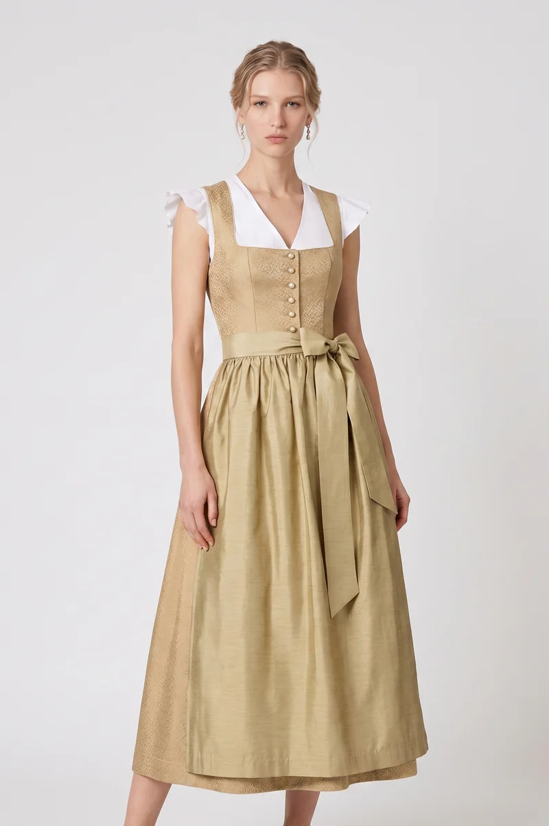 Dirndl Elisabeth in Gold