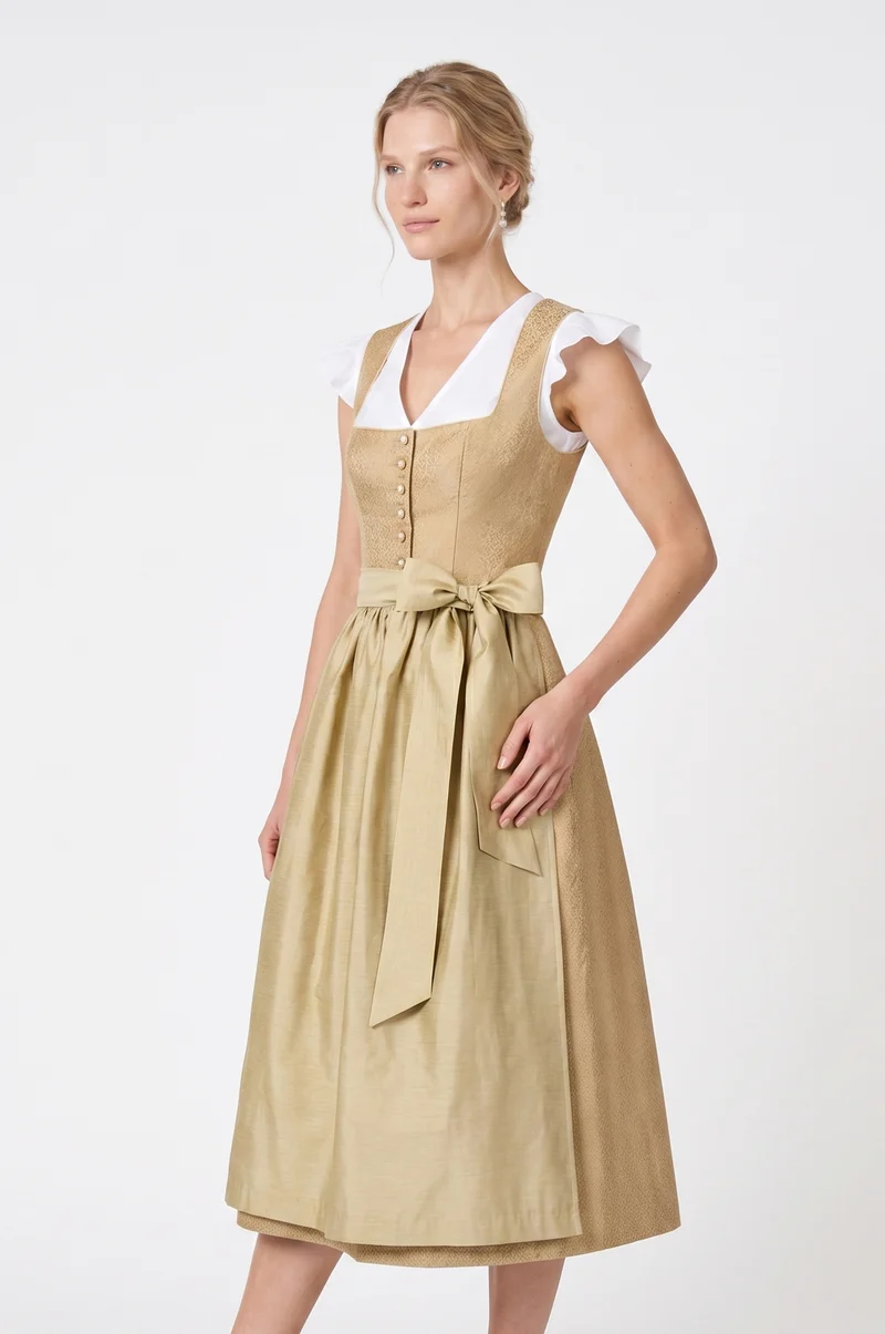 Dirndl Elisabeth in Gold