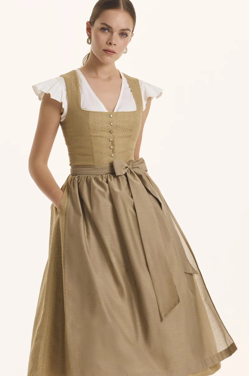 Dirndl Elisabeth in Gold