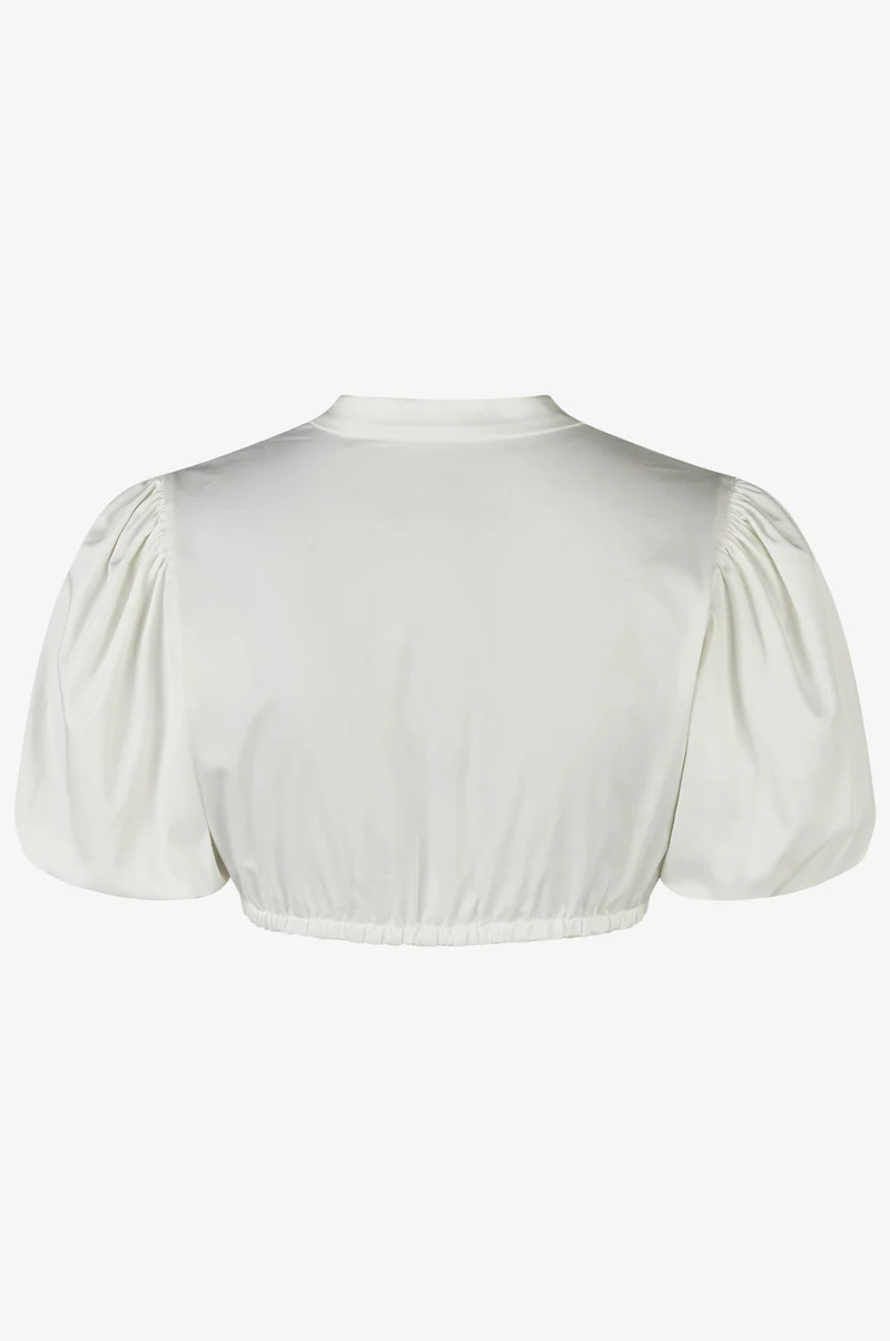 Dirndlbluse Alexa in weiß
