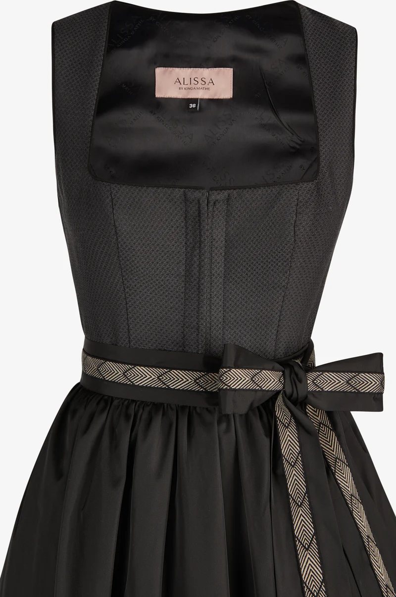 Dirndl Mia in Anthrazit