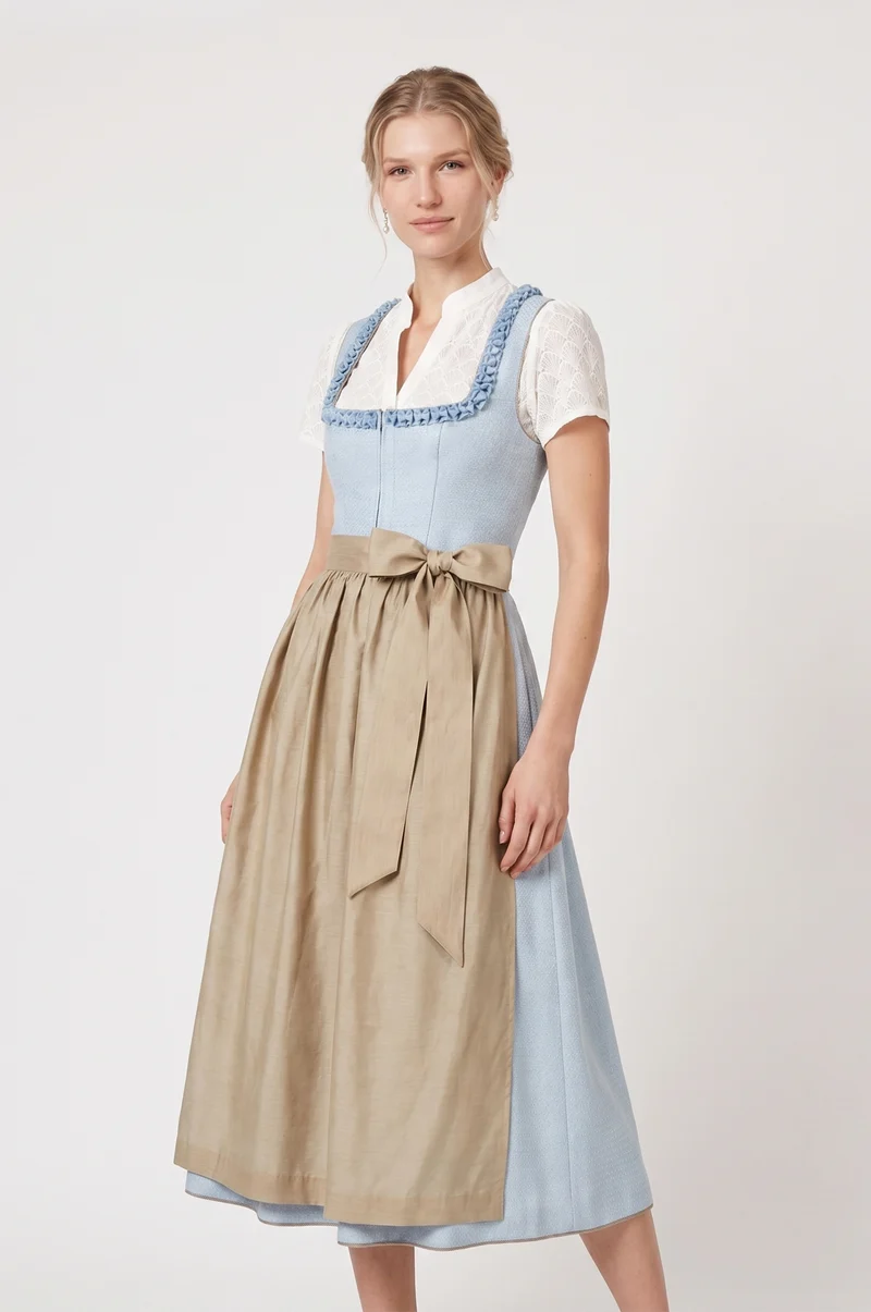 Dirndl Salerno in Eisblau