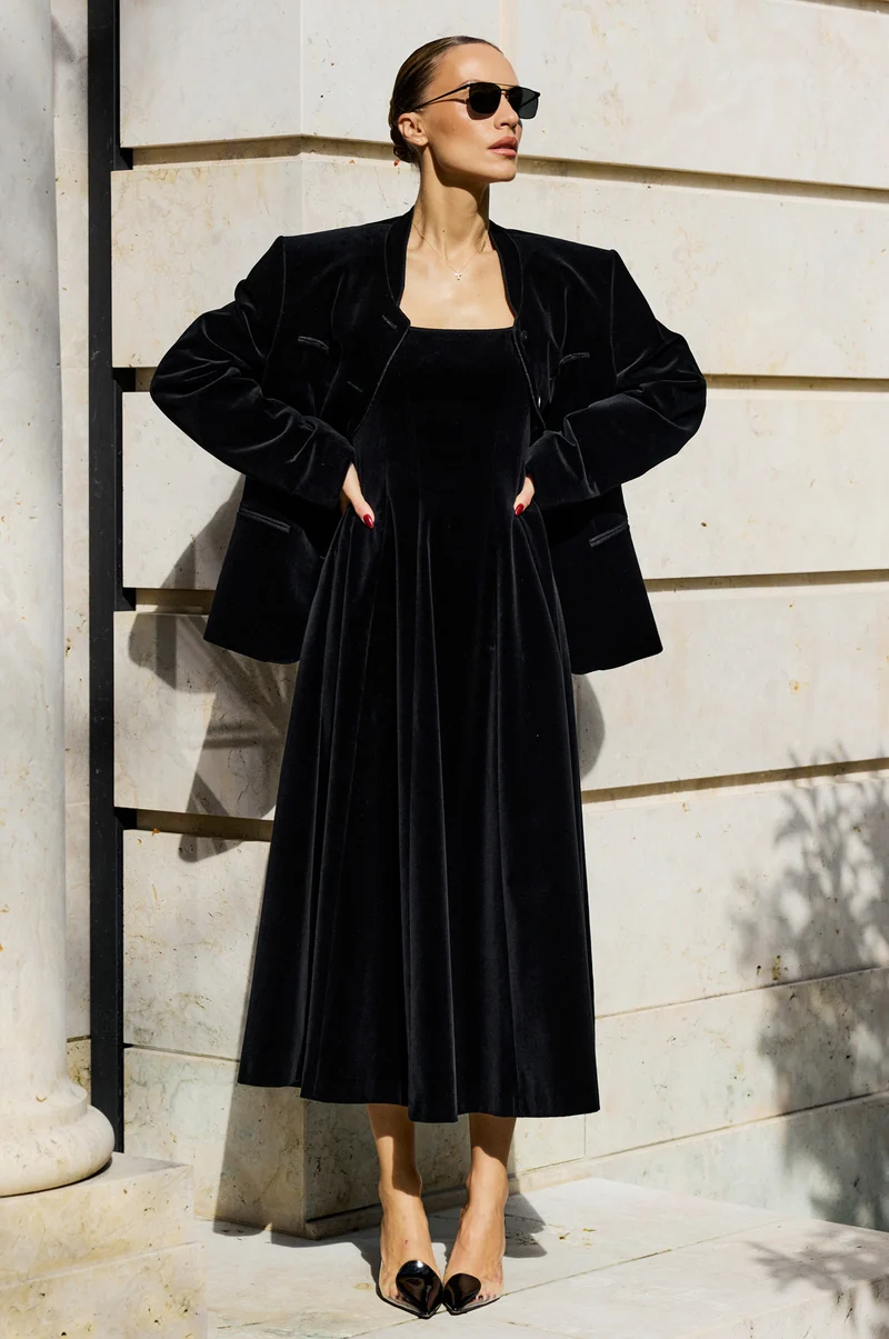 Jacke Simon in Schwarz
