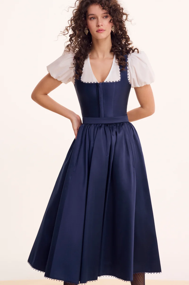 Kinga Mathe Set in Nachtblau