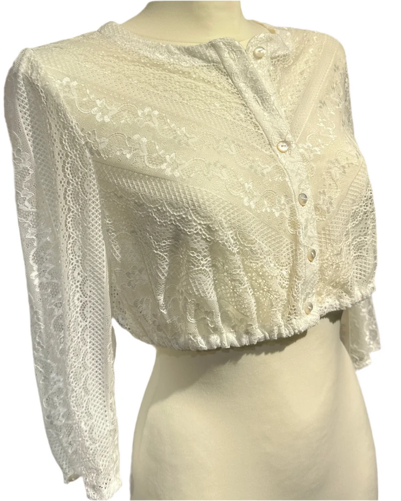 Dirndlbluse Gisa Anno Domini Design ecru