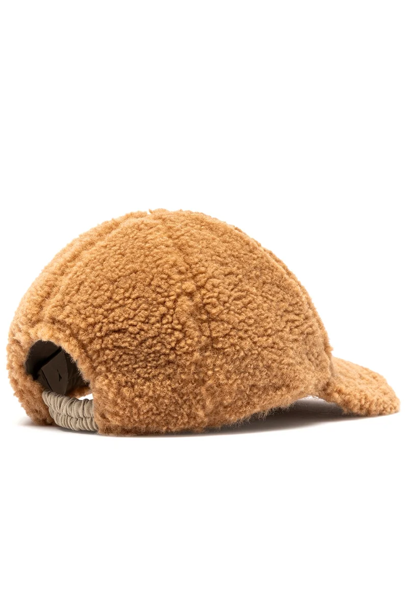 Autry Unisex Teddy-Schildmütze Beige