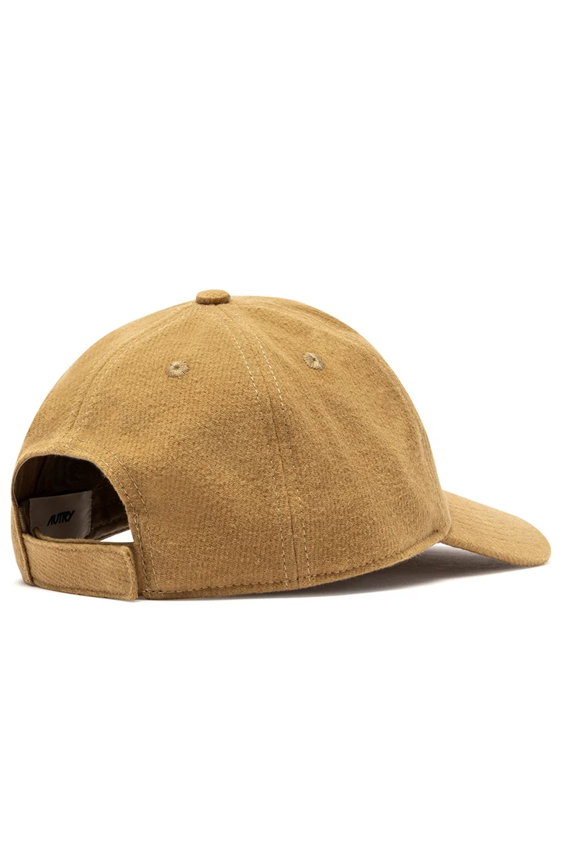 Autry Unisex Schildmütze mit College Logo Beige