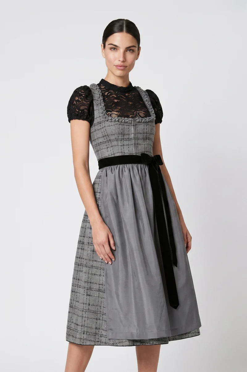 Dirndl Mostar in Grau