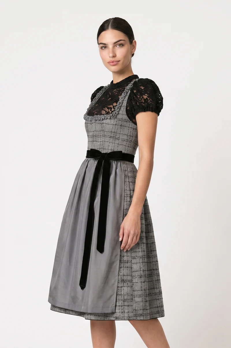 Dirndl Mostar in Grau