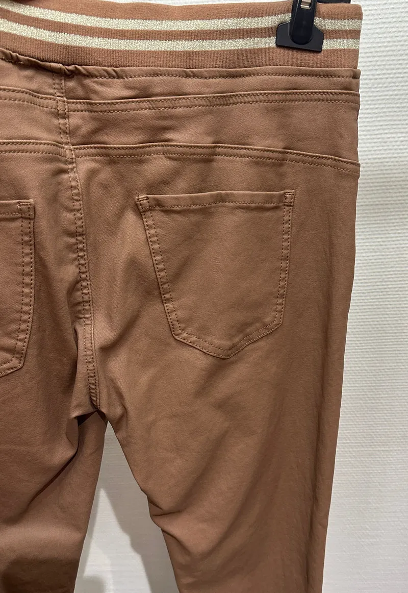 Caprihose Zac&Zoe braun
