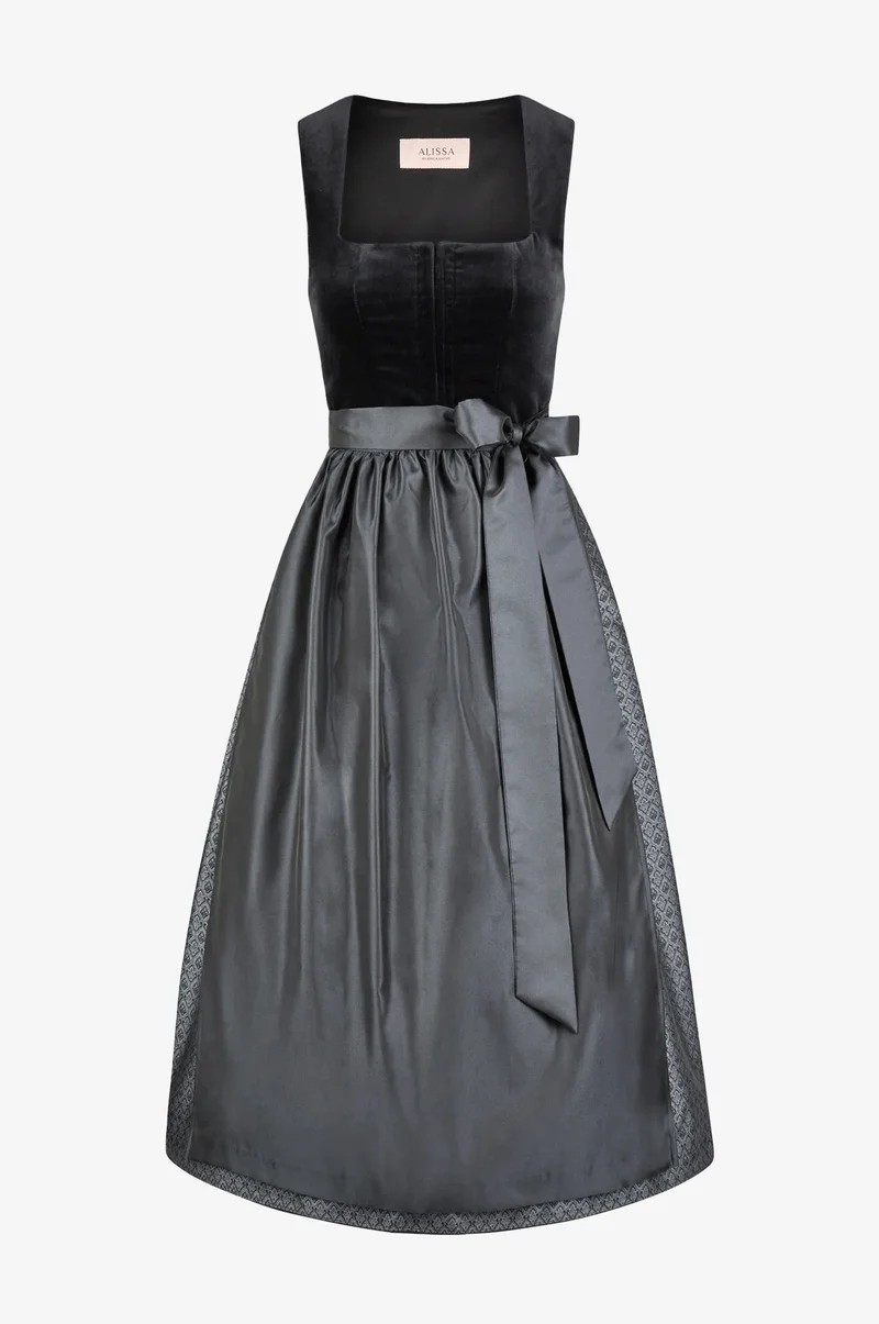 Dirndl Nala in Anthrazit