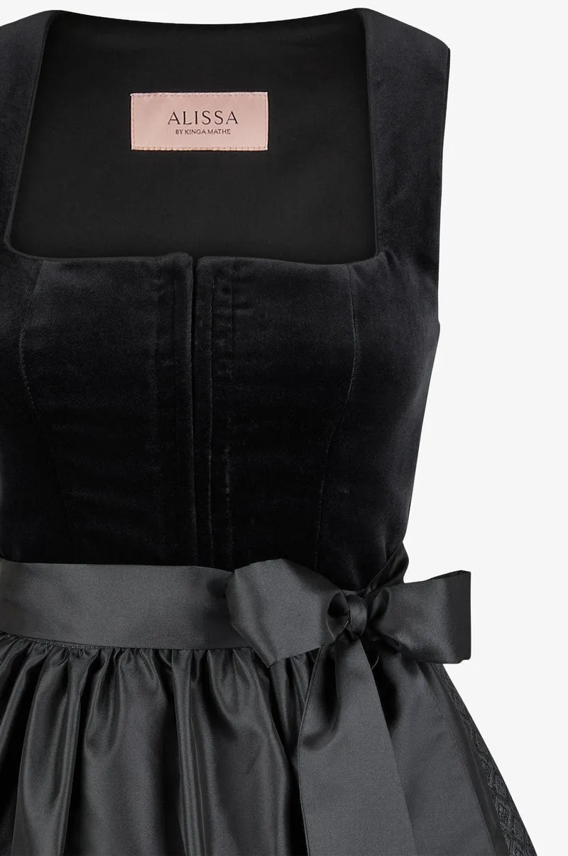 Dirndl Nala in Anthrazit