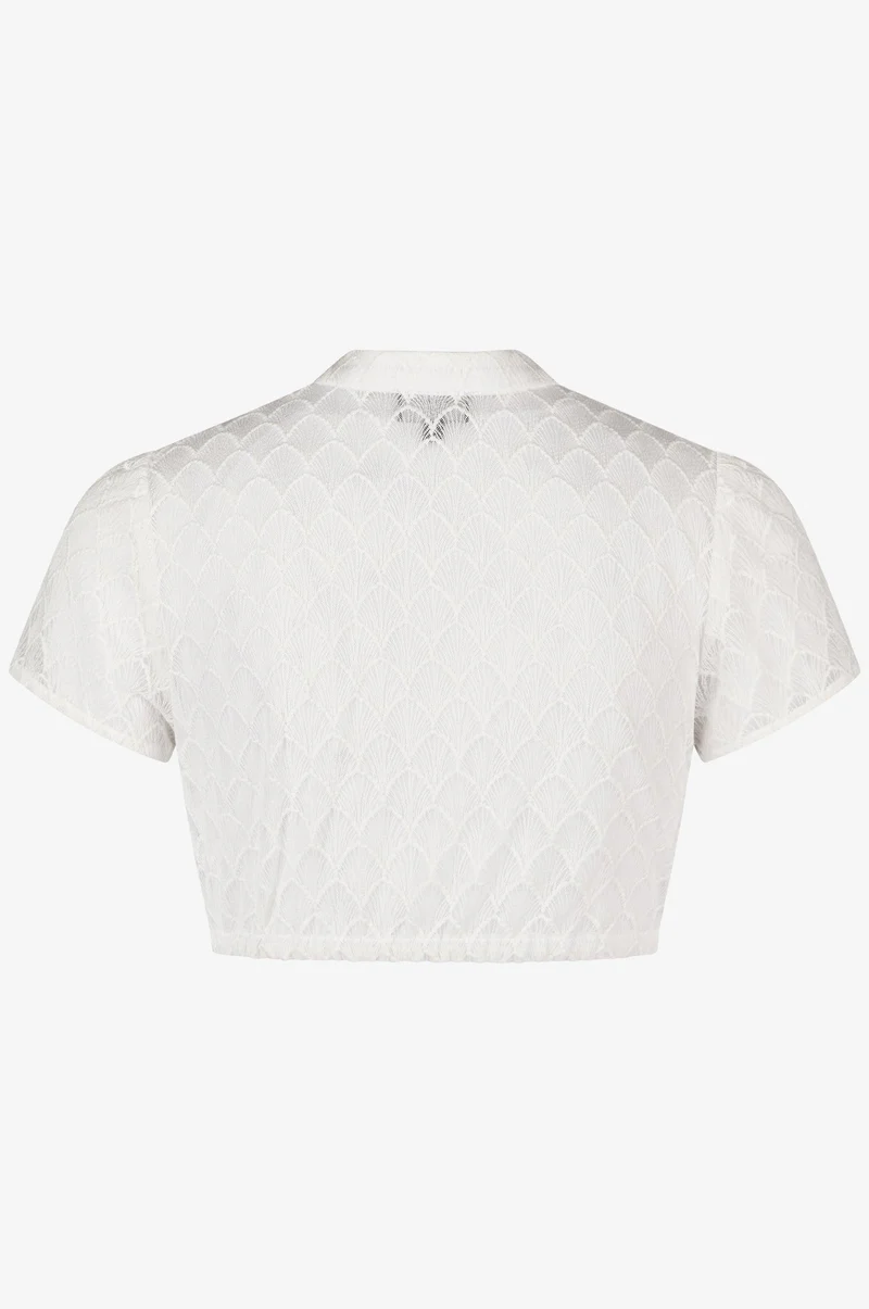 Dirndlbluse Suri in Weiß