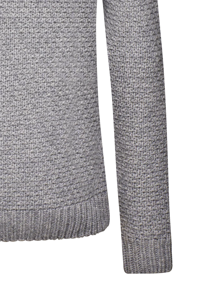Strickjacke mit Schalkragen