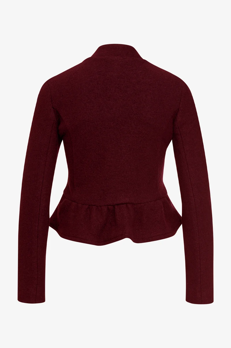 Jacke Mila in Burgundy