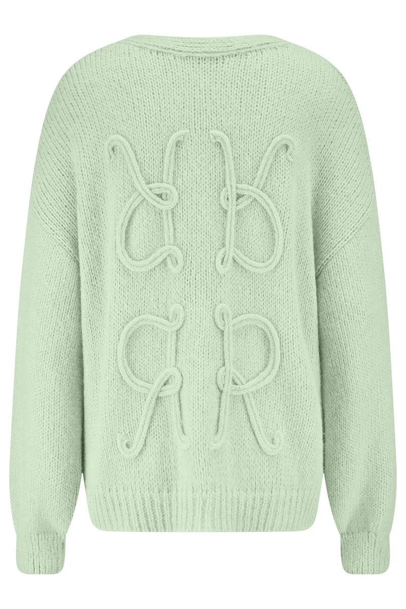 Riani Damen Strickjacke Matcha