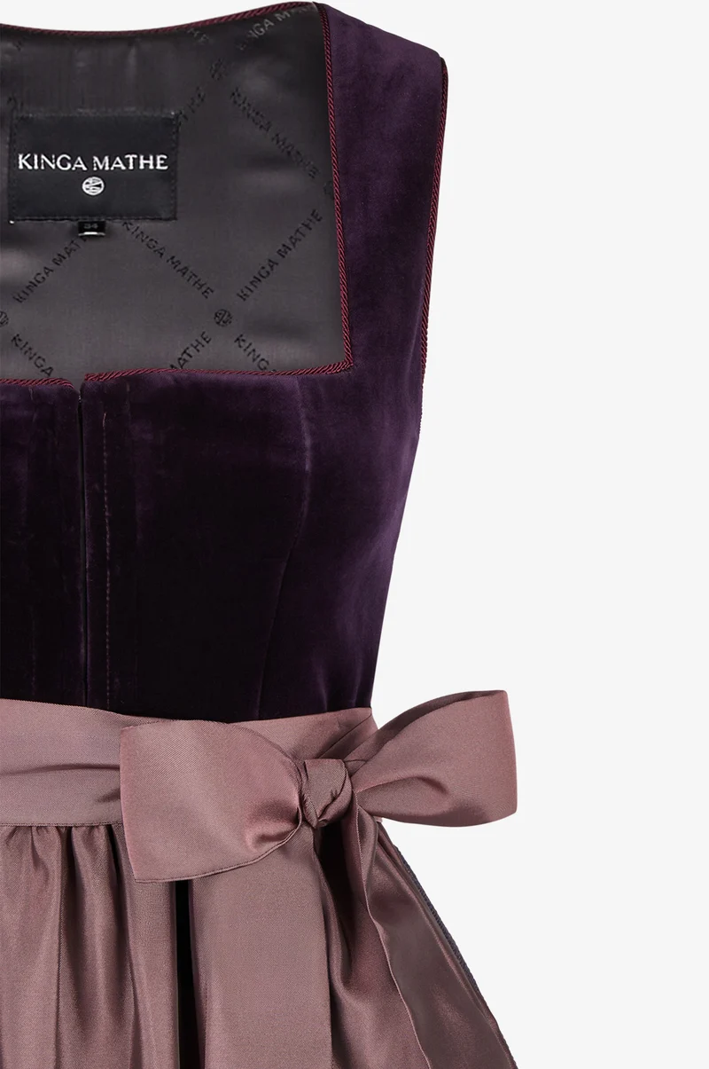 Dirndl Tuzla in Aubergine